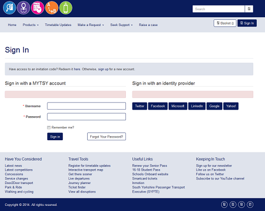 South Yorkshire Transport Executive SYPTE